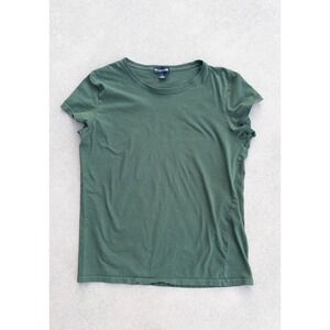 PrettyLittleThing Olive Green T-Shirt Casual Short Sleeve Top Size L